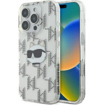 Karl Lagerfeld IML Choupette Head Electroplated iPhone 16 Pro Case - Clear - (KF002358-0)