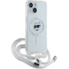 Karl Lagerfeld IML Choupette Head&Cord MagSafe case for iPhone 15 / 14 / 13 - transparent - (KF002087-0)
