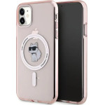 Karl Lagerfeld IML Choupette MagSafe case for iPhone 11 / Xr - pink - (KF002076-0)