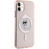 Karl Lagerfeld IML Choupette MagSafe case for iPhone 11 / Xr - pink - (KF002076-0)