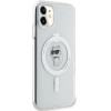 Karl Lagerfeld IML Choupette MagSafe case for iPhone 11 / Xr - transparent - (KF002002-0)