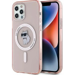 Karl Lagerfeld IML Choupette MagSafe case for iPhone 12/12 Pro - pink - (KF002077-0)