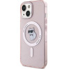 Karl Lagerfeld IML Choupette MagSafe case for iPhone 15 - pink - (KF001734-0)