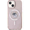 Karl Lagerfeld IML Choupette MagSafe case for iPhone 15 - pink - (KF001734-0)