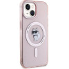 Karl Lagerfeld IML Choupette MagSafe case for iPhone 15 - pink - (KF001734-0)