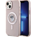 Karl Lagerfeld IML Choupette MagSafe case for iPhone 15 Plus - pink - (KF001735-0)