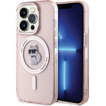 Karl Lagerfeld IML Choupette MagSafe case for iPhone 15 Pro - pink - (KF001736-0)