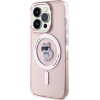 Karl Lagerfeld IML Choupette MagSafe case for iPhone 15 Pro - pink - (KF001736-0)