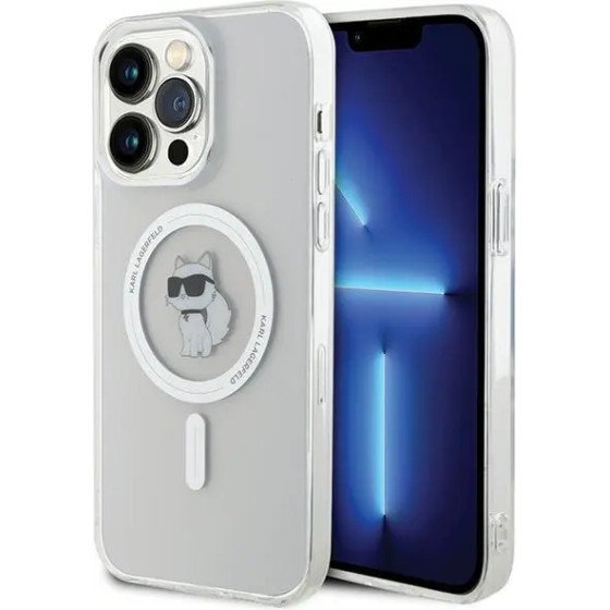 Karl Lagerfeld IML Choupette MagSafe case for iPhone 15 Pro Max - transparent - (KF001733-0)