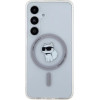 Karl Lagerfeld IML Choupette MagSafe case for Samsung Galaxy S24 - transparent - (KF001984-0)