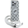Karl Lagerfeld IML Crossbody Monogram Karl & Choupette Head MagSafe Case for iPhone 15 Pro Max - Transparent - (KF002134-0)