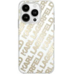 Karl Lagerfeld IML Fullover Logo case for iPhone 15 / 14 / 13 - gold - (KF002070-0)