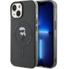 Karl Lagerfeld IML Ikonik MagSafe case for iPhone 15 - black - (KF001769-0)