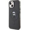 Karl Lagerfeld IML Ikonik MagSafe case for iPhone 15 - black - (KF001769-0)