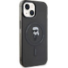 Karl Lagerfeld IML Ikonik MagSafe case for iPhone 15 - black - (KF001769-0)