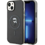 Karl Lagerfeld IML Ikonik MagSafe case for iPhone 15 Plus - black - (KF001725-0)