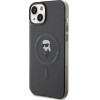 Karl Lagerfeld IML Ikonik MagSafe case for iPhone 15 Plus - black - (KF001725-0)