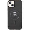Karl Lagerfeld IML Ikonik MagSafe case for iPhone 15 Plus - black - (KF001725-0)