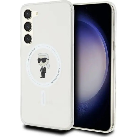 Karl Lagerfeld IML Ikonik MagSafe case for Samsung Galaxy S24+ - transparent - (KF002004-0)