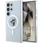 Karl Lagerfeld IML Karl&Choupette MagSafe case for Samsung Galaxy S24 Ultra - transparent - (KF001934-0)