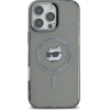 Karl Lagerfeld IML Metal Choupette Head MagSafe iPhone 16 Pro Case - Black - (KF002298-0)