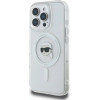 Karl Lagerfeld IML Metal Karl Head MagSafe Case for iPhone 16 Pro - White - (KF002280-0)