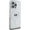 Karl Lagerfeld IML Metal Karl Head MagSafe Case for iPhone 16 Pro - White - (KF002280-0)