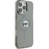 Karl Lagerfeld IML Metal Karl Head MagSafe iPhone 16 Pro Case - Black - (KF002294-0)