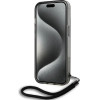 Karl Lagerfeld IML Mono KL Pattern & Cord case for iPhone 15 / 14 / 13 - black - (KF002067-0)