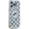 Karl Lagerfeld IML Monogram Karl & Choupette Head MagSafe Case for iPhone 15 Pro Max - Clear - (KF002268-0)