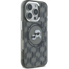 Karl Lagerfeld IML Monogram Karl & Choupette Head MagSafe iPhone 16 Pro Case - Black - (KF002326-0)