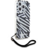 Karl Lagerfeld IML Zebra Pattern & Cord case for iPhone 15 Pro - black - (KF002073-0)