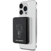 Karl Lagerfeld Inductive power bank KLPBMKIOTTGK 5W 3000mAh black/black Ikonik MagSafe - (KF001632-0)
