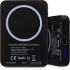 Karl Lagerfeld Inductive power bank KLPBMKIOTTGK 5W 3000mAh black/black Ikonik MagSafe - (KF001632-0)