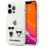Karl Lagerfeld Karl & Choupette Case for iPhone 13 Pro Max 6.7 - Transparent - (KF000682-0)