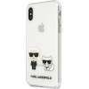 Karl Lagerfeld Karl & Choupette iPhone Xs Max Case - Transparent - (KF001039-0)