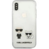 Karl Lagerfeld Karl & Choupette iPhone Xs Max Case - Transparent - (KF001039-0)