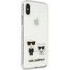 Karl Lagerfeld Karl & Choupette iPhone Xs Max Case - Transparent - (KF001039-0)