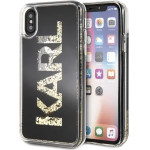 Karl Lagerfeld Karl Logo Glitter iPhone X/Xs Case - Black - (KF000196-0)
