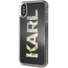 Karl Lagerfeld Karl Logo Glitter iPhone X/Xs Case - Black - (KF000196-0)