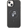 Karl Lagerfeld Karl&Choupette Glitter MagSafe case for iPhone 15 - black - (KF001738-0)