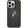 Karl Lagerfeld Karl&Choupette Glitter MagSafe case for iPhone 15 Pro Max - black - (KF001741-0)