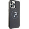 Karl Lagerfeld Karl&Choupette Glitter MagSafe case for iPhone 15 Pro Max - black - (KF001741-0)