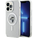 Karl Lagerfeld Karl&Choupette Glitter MagSafe case for iPhone 15 Pro Max - transparent - (KF001745-0)