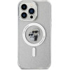 Karl Lagerfeld Karl&Choupette Glitter MagSafe case for iPhone 15 Pro Max - transparent - (KF001745-0)