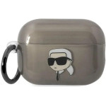 Karl Lagerfeld KKLAP2HNIKTCK Airpods Pro 2 cover black/black Ikonik - (KF001505-0)