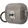 Karl Lagerfeld KKLAP2HNIKTCK Airpods Pro 2 cover black/black Ikonik - (KF001505-0)