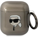 Karl Lagerfeld KLA2HNIKTCK AirPods 1/2 cover black/black Karl`s Head - (KF001567-0)