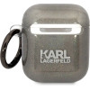 Karl Lagerfeld KLA2HNKCTGK Airpods 1/2 cover black/black Gliter Karl&Choupette - (KF001577-0)