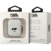 Karl Lagerfeld KLA2RUNCHH AirPods 1/2 cover white/white Silicone Choupette Head 3D - (KF001471-0)